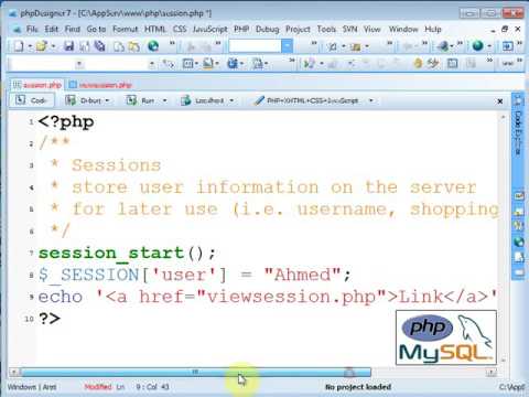 PHP - sessions