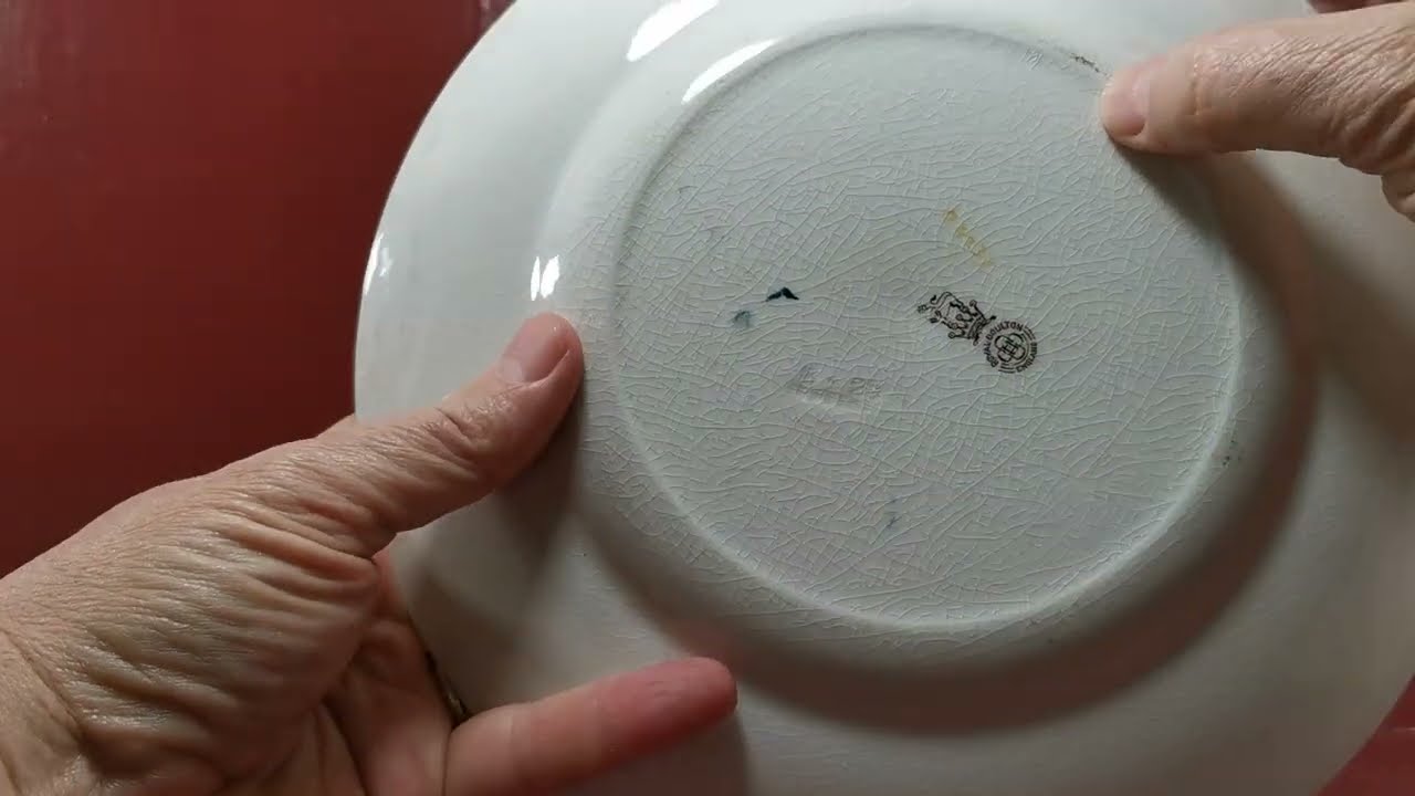 Antique Royal Doulton D4237 China Dinner Plate