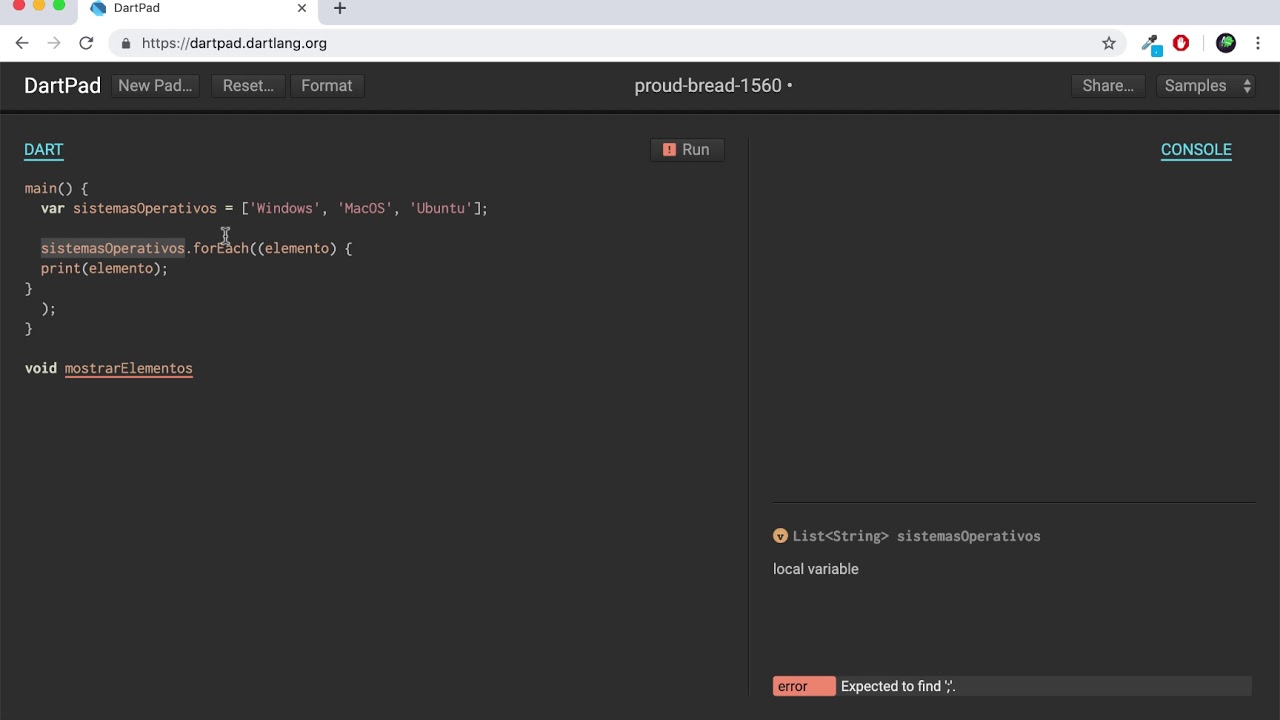 16. Dart y Flutter: Funciones anónimas - YouTube