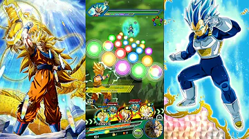 Dokkan Battle One-shoting SSBE Vegeta