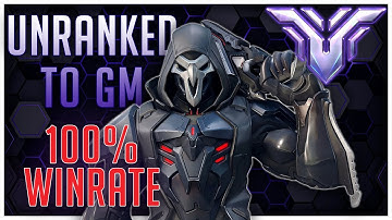 100% WINRATE UNRANKED TO GM REAPER ONLY - OVERWATCH 2 EDITION