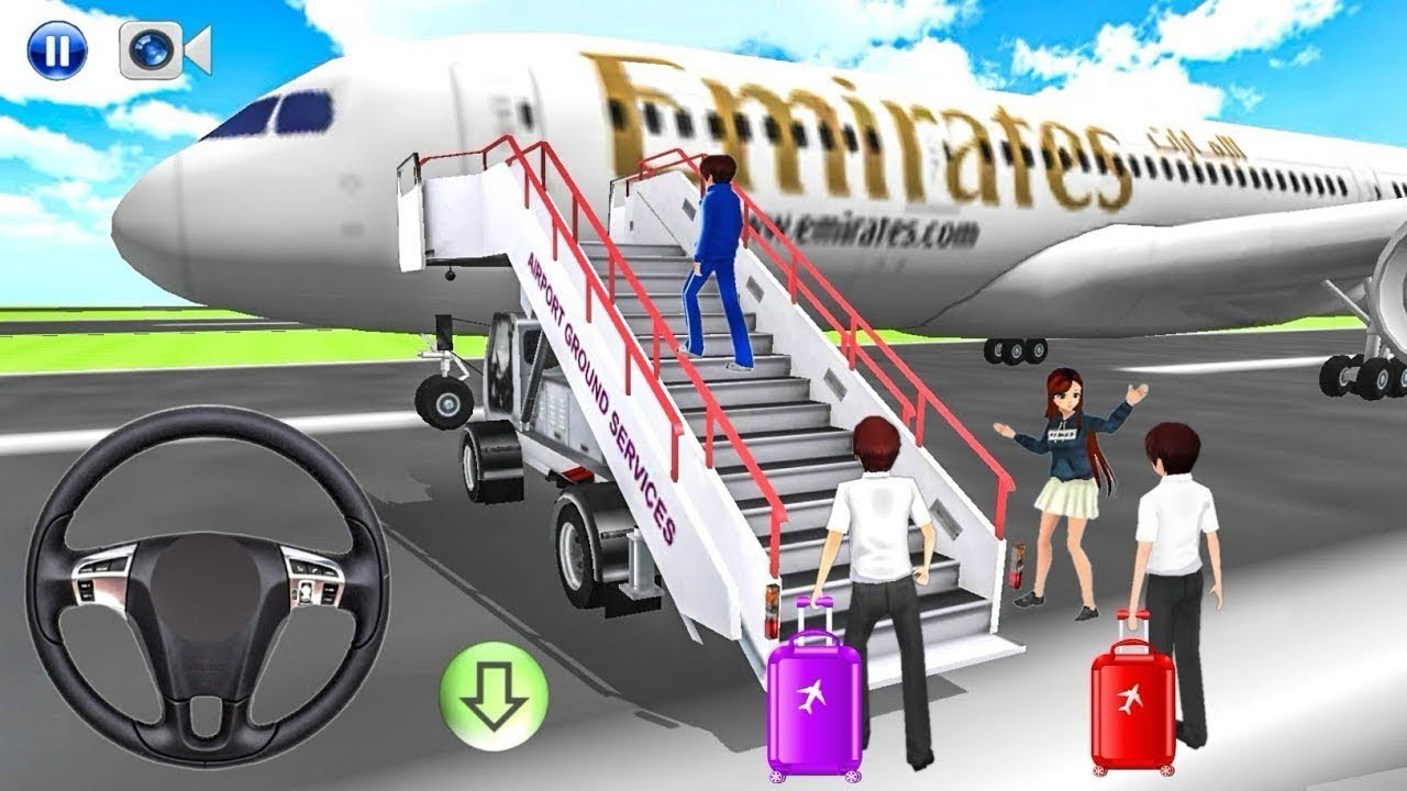 New aeroplane ✈️ service and wash 🧼 - 3D Driving Class 2025 - best Android gameplay