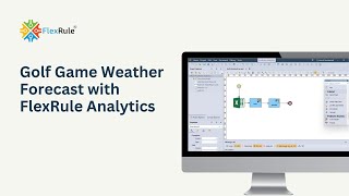 Golf Game Weather Forecast with FlexRule analytics and machine learning