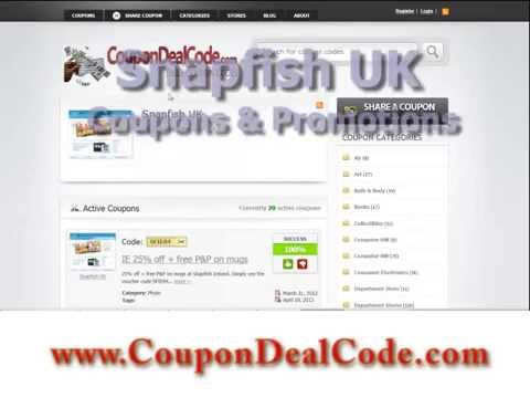 Snapfish UK Coupon Code – Snapfish UK Coupons, Shipping Codes