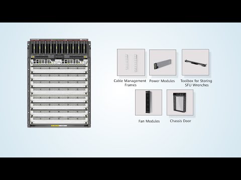 Huawei CloudEngine 16800 Series Switch: How to Install Chassis Modules