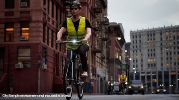 Cyclist Animated - Unreal Engine