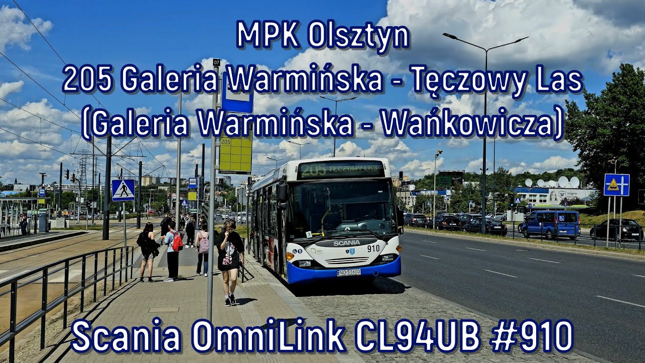 MPK Olsztyn - Scania OmniLink CL94UB 