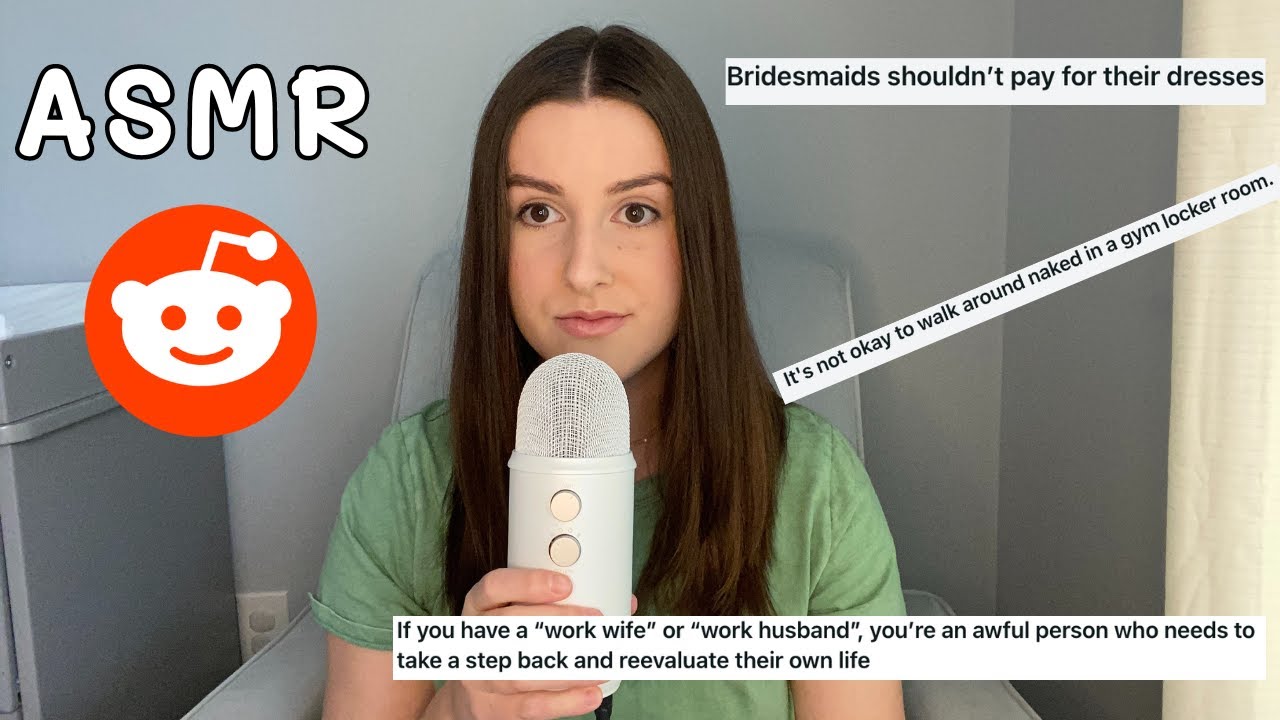 ASMR Reddit Unpopular Opinions with Gum Chewing