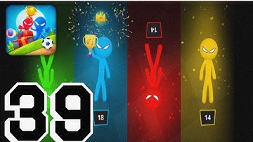 Stickman Party - Gameplay Walkthrough Part 39 (iOS, Android)