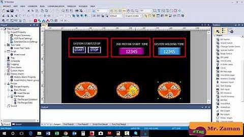 LS HMI To PLC Interface Simulation Setting,s
