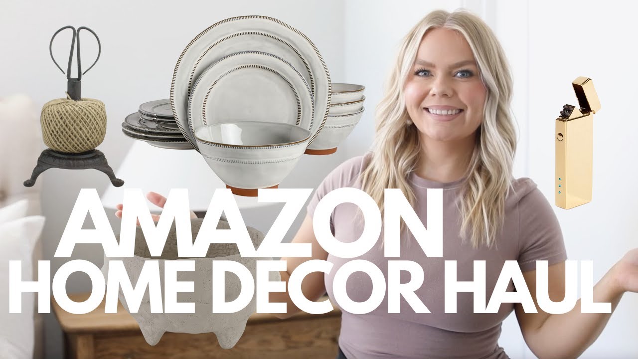 AMAZON HOME DECOR HAUL 2023 Amazon Must Haves Amazon Spring Home