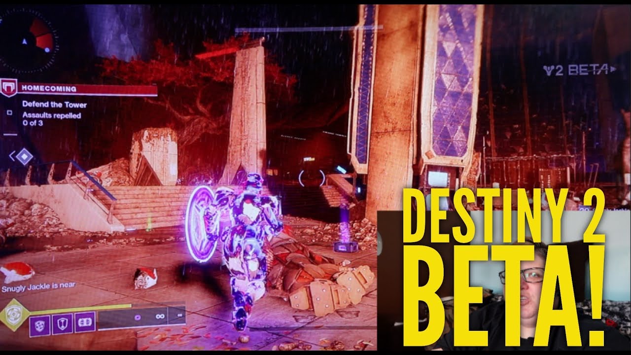 DESTINY 2 BETA QUICK GAMEPLAY! XBOX ONE!