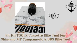 09B03 Fit ICETOOLZ Cassette Bike Tool For Shimano MF Campagnolo & BBS Bike Tool