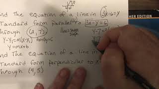 Ha par and perp lines