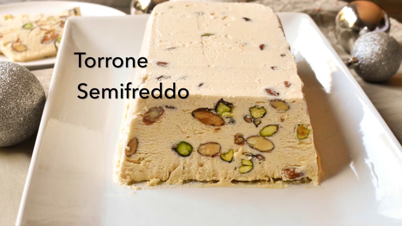 Torrone semifreddo
