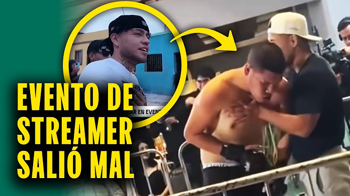 Joven peleó en evento de streamer peruano y terminó en UCI