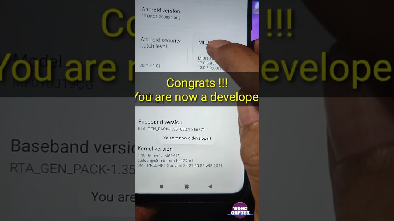 Enable Developer options Poco M3 || USB debugging Poco M3