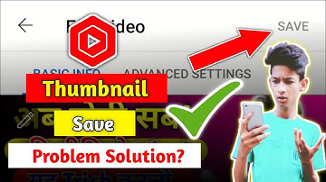 😘🔥 YT Studio Thumbnail ( Save ) Problem Solve 💯✅  Solution 💃🕺 2021