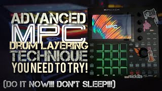Don't Sleep on this MPC Drum Layering Technique!