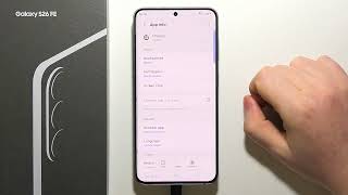 SAMSUNG Galaxy S26 FE: Cara Membersihkan Cache Aplikasi screenshot 2