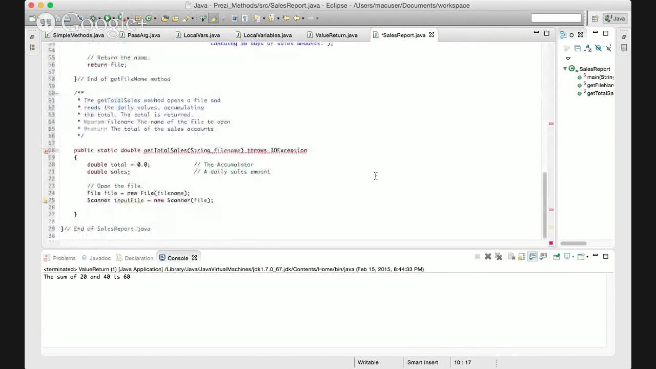 Java Methods - Problem Solving with Methods - YouTube