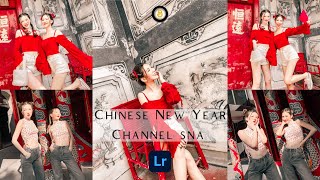 How to edit photo happy new year Chinese lightroom mobile Free Preset DNG | Preset Red skin milk . screenshot 5