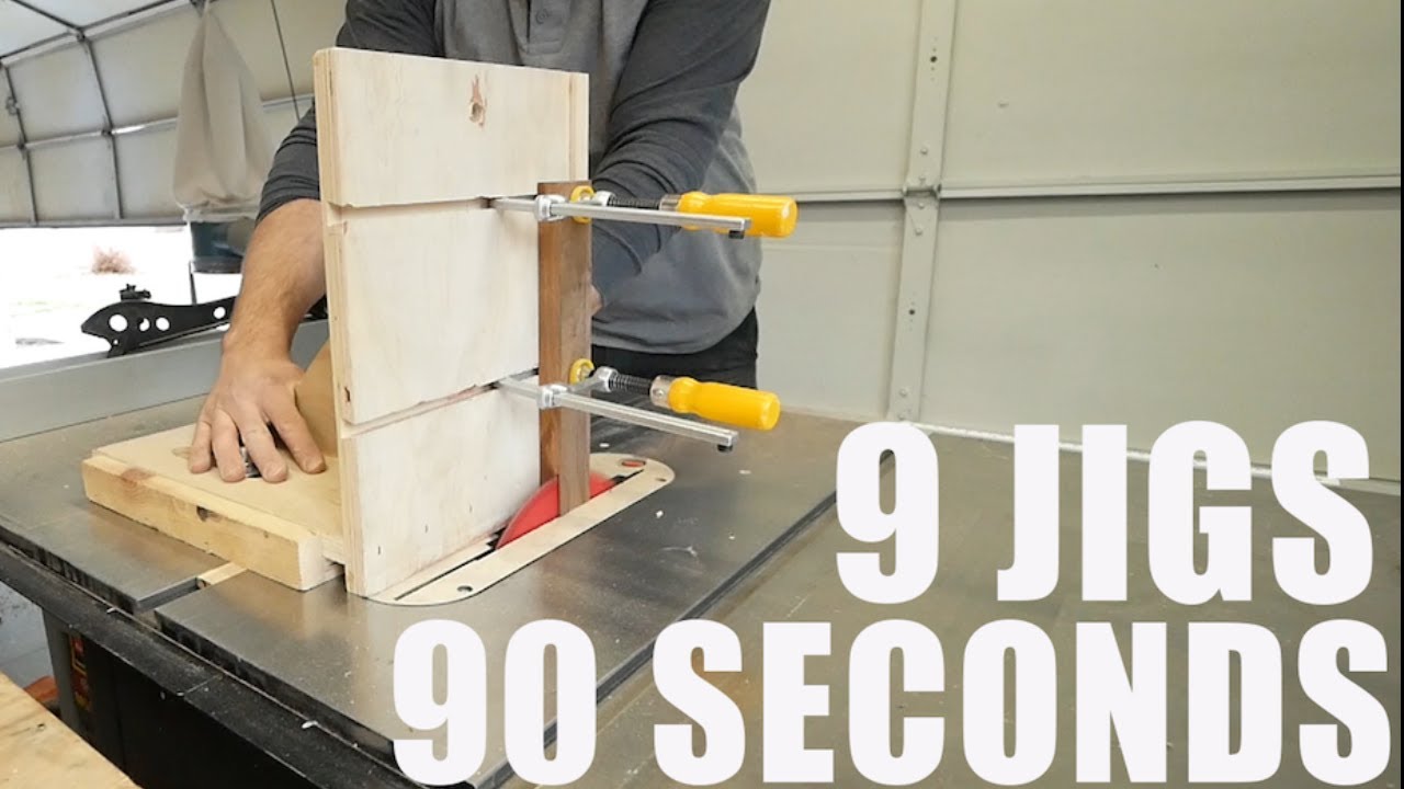 9 Must have Woodworking Jigs - YouTube