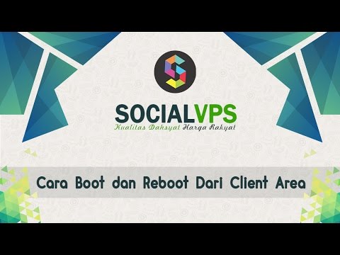 Cara Boot/Start dan