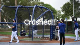 Dodgers 2026 Spring Training: Dalton Rushing BP