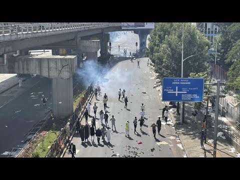 Ethiopia Police and protesters clash during Eid celebrations