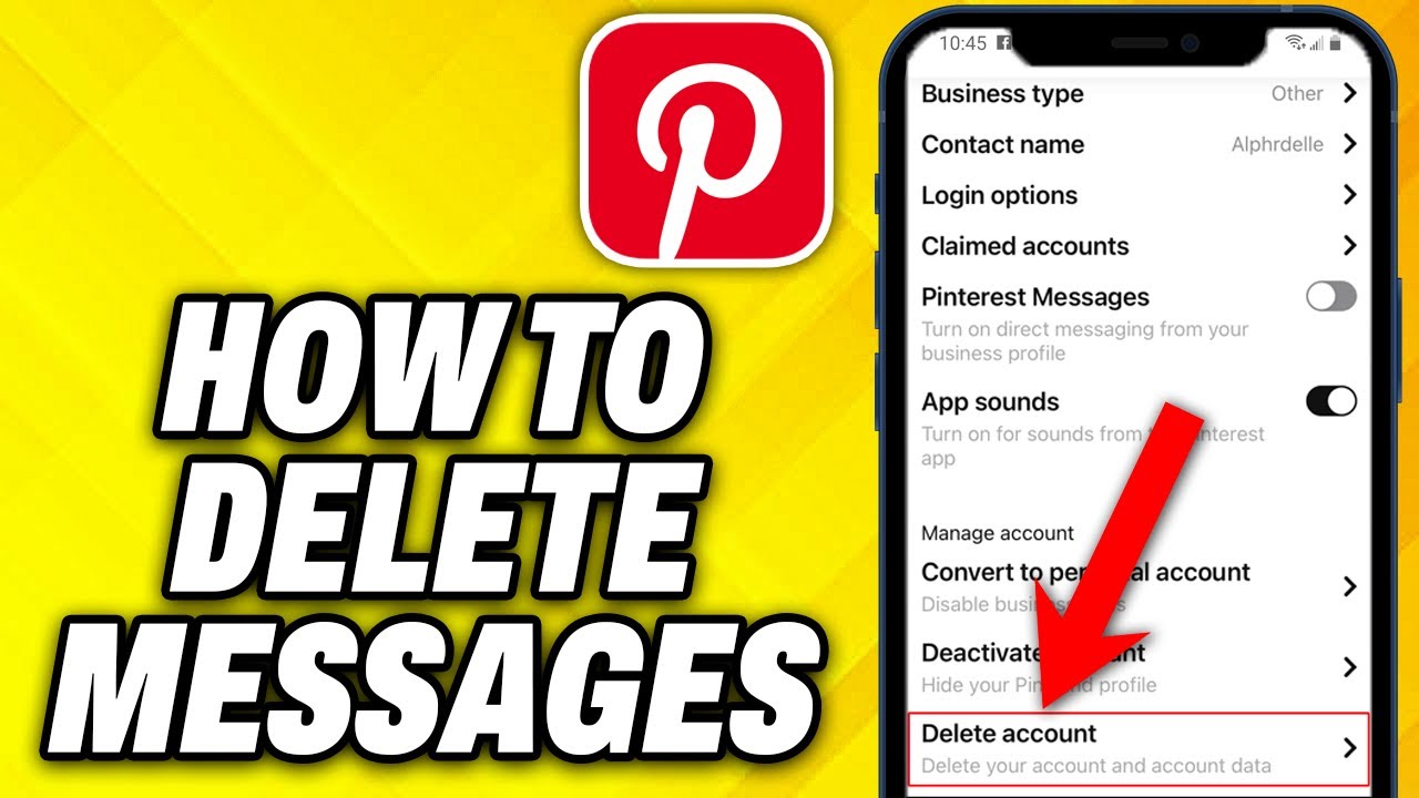 How To Delete Messages on Pinterest (2025)