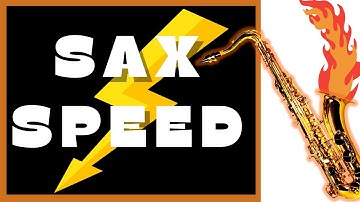 How To Play Fast On Saxophone (Pro Secret)
