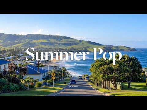 summer ocean at road's end 🌊🚗 fresh groovy pop for an instant escape 🎧 | Summer Pop Playlist