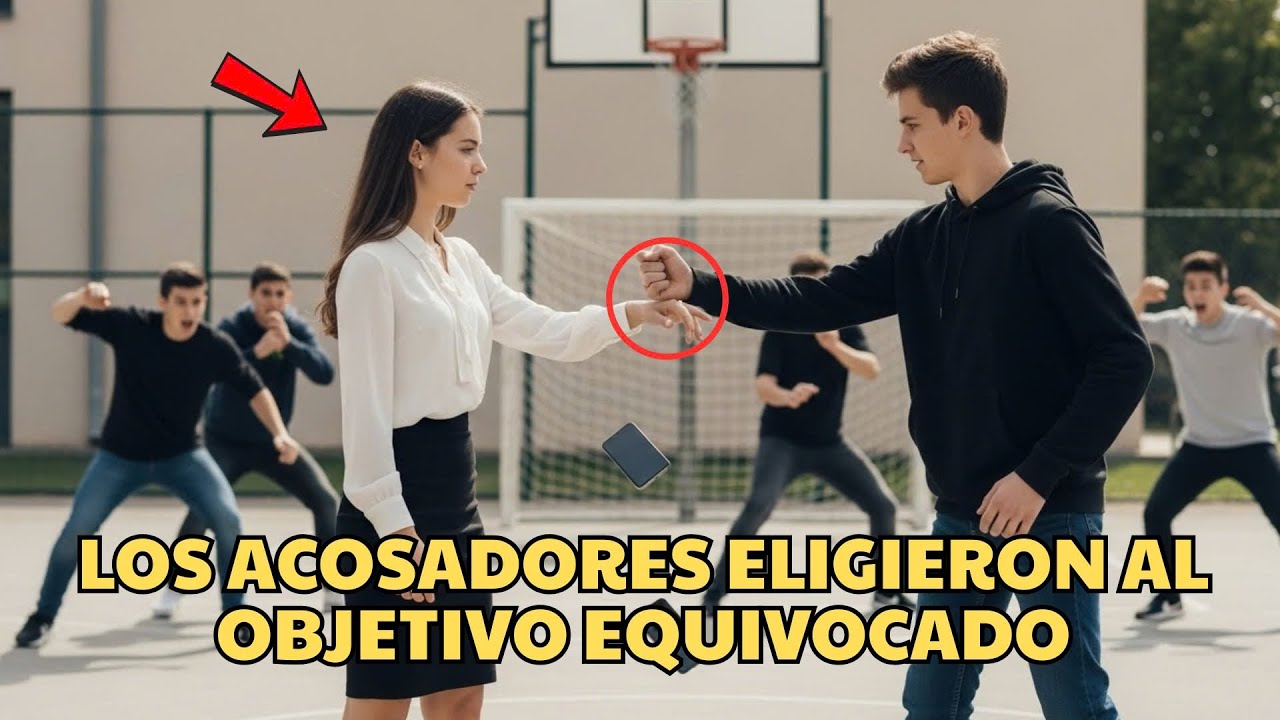 “Te lo advertí: soy experta en combate.” La rodearon — 2s después, silencio.