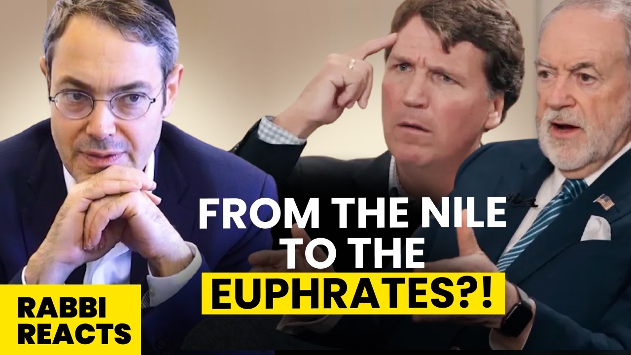 Такер Карлсон против Библии: что она на самом деле говорит о границах Израиля? | Реакция раввина