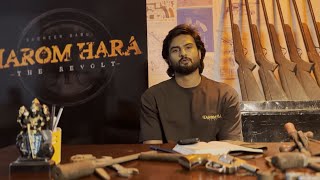 Sudheer Babu, Director Gnanasagar Dwaraka’s Harom Hara Movie Guns and the War Making Video | TBM