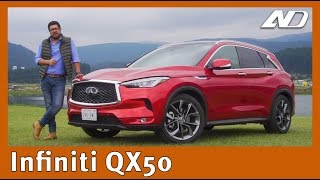 Infiniti QX50  Bonita, pero ¿A la altura de sus rivales?