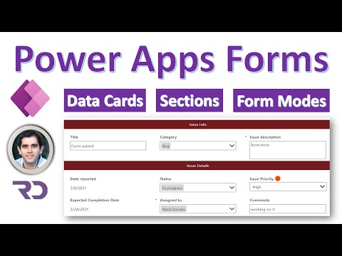 Power Apps Form Control Tutorial - New Edit Form