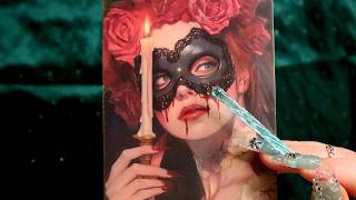 Lost in the Gothic Masquerade | Dark ASMR 🎃 Fireplace, Rain Sounds