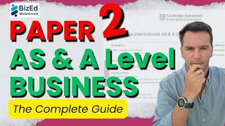 AS Business 9609 - Paper 2 Exam - Complete Guide