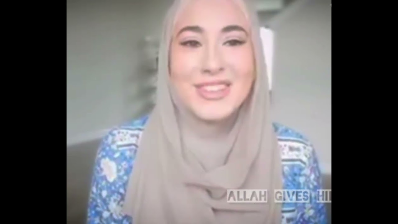 Italian lady who is beautiful too converted to islam