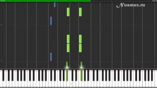 Собачий вальс (Cat Waltz) Piano Tutorial (Synthesia + Sheets + MIDI)