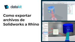 Exporting SolidWorks files to Rhino | DataKit
