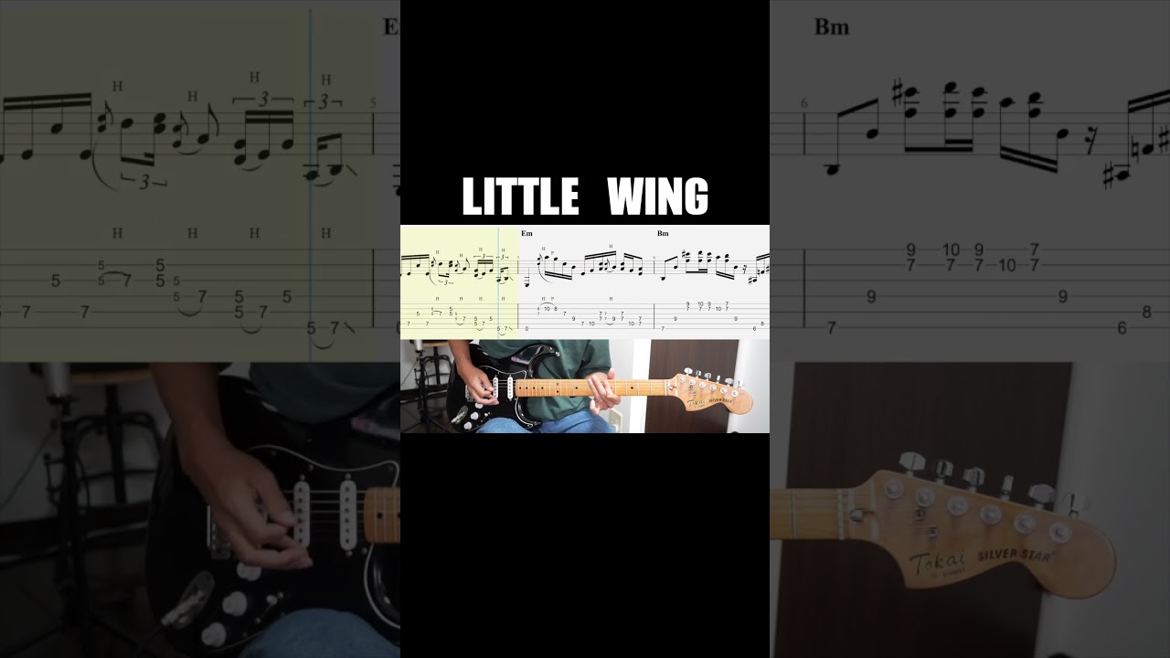 LITTLE WING #blues #ギター #初心者ギターレッスン - YouTube