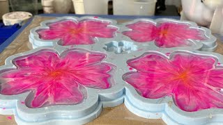 CCUK RESIN is live - lets make some eye candy blooms live with apex fast cure