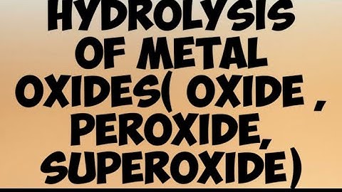 Important hydrolysis of S - block elements for Neet , Jee , eamcet,