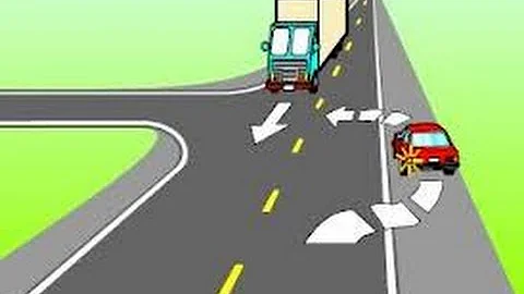 Como fazer conversão em rodovia?