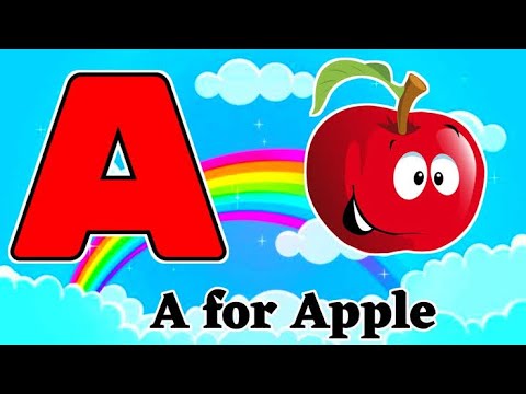 Learn ABC with A for Apple, Fun Preschool Song and Video - YouTube