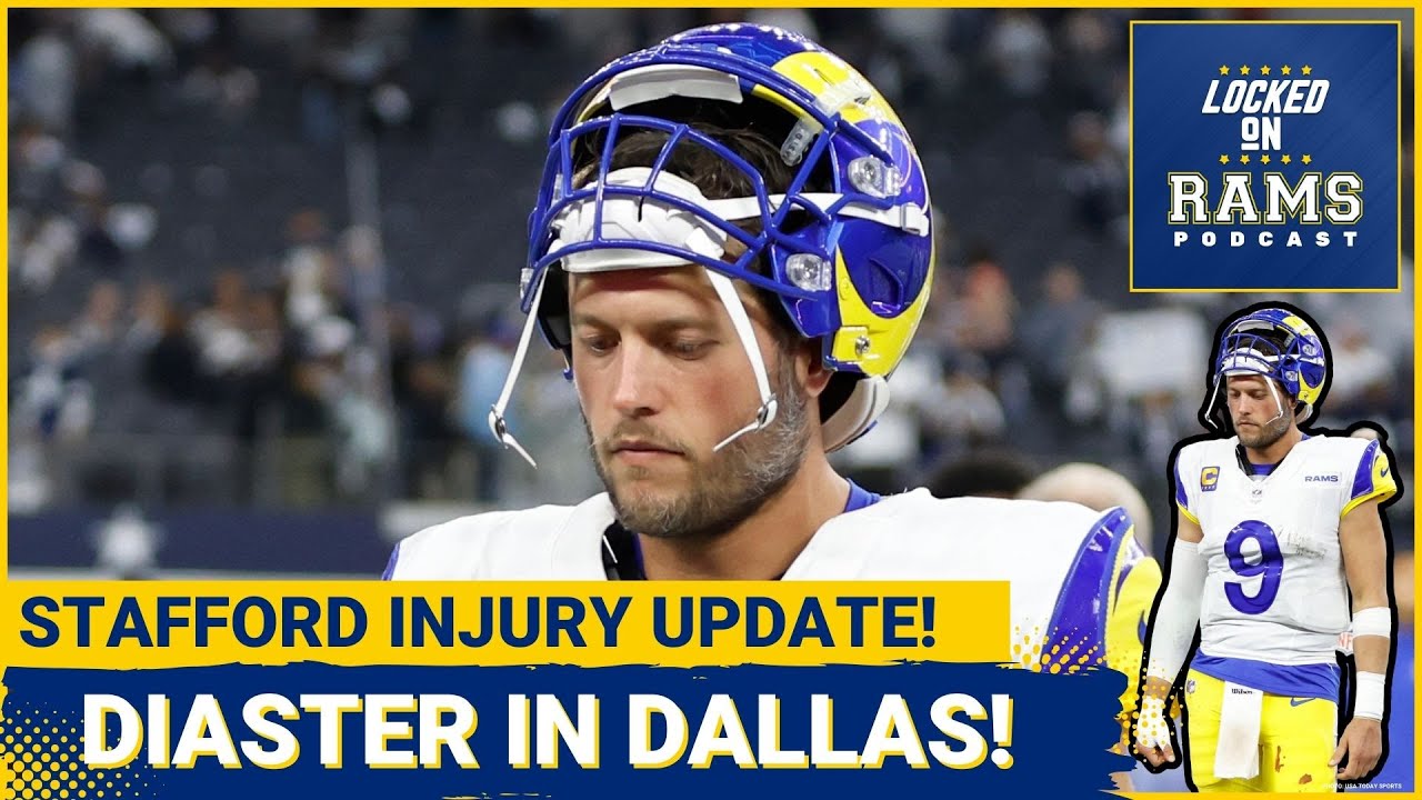 Matthew Stafford sits with thumb injury, Rams lose with Brett Rypien ...