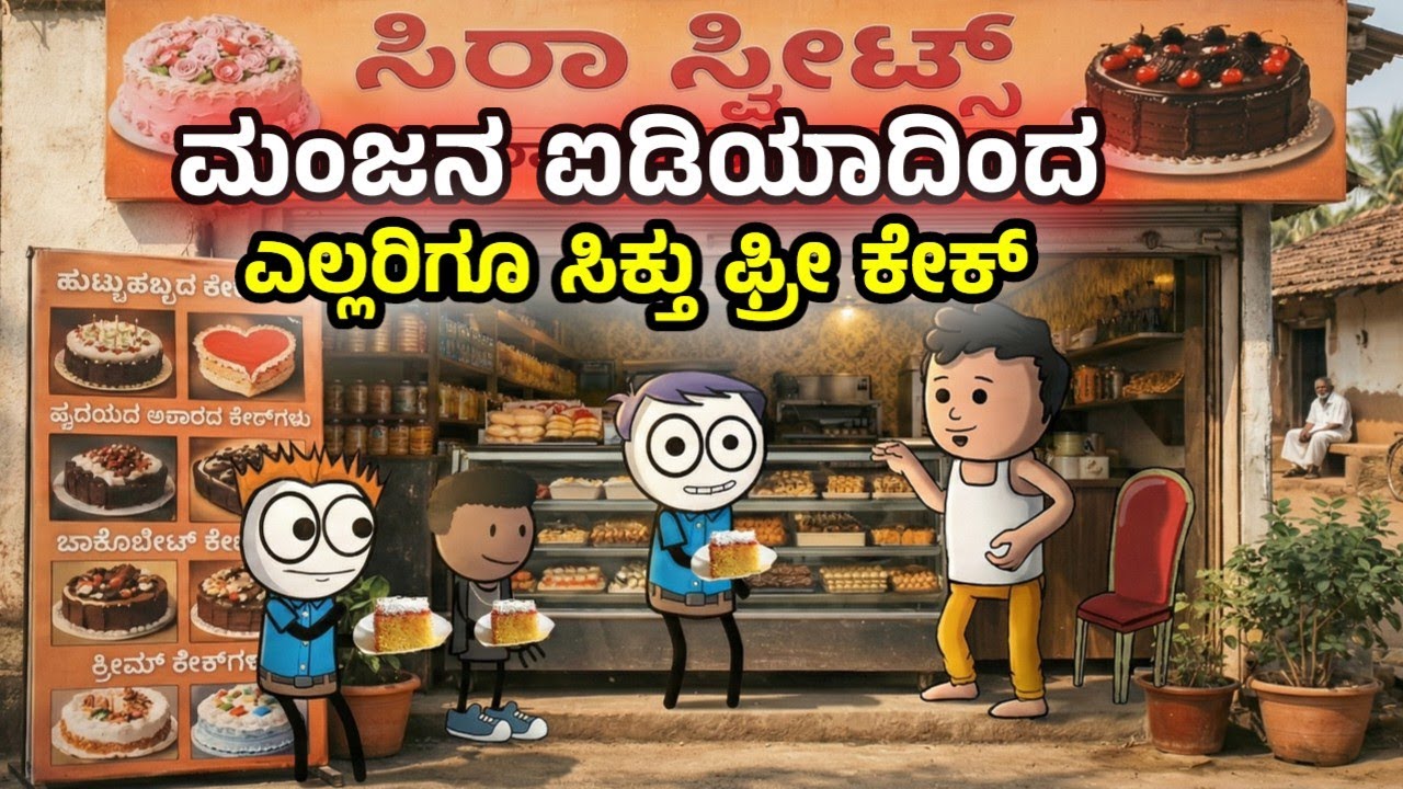 ದುಡ್ಡೇ ಕೊಡದೆ ಹನಿಕೇಕ್ ತಿಂದ ಮಂಜ ಲೋಕಿ ಪಾಷ ! ಮುಂದೇನಾಯ್ತು ಗೊತ್ತಾ? | Sira Sogadu
